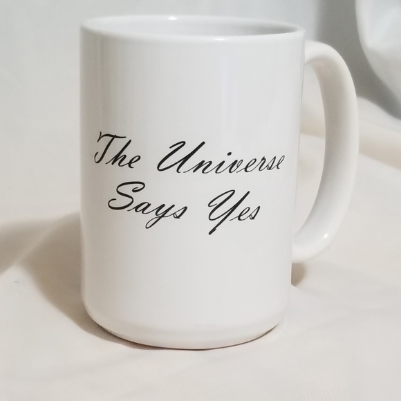 "The Universe Says Yes" XRP Mug 15 oz. - Picture 2 of 8